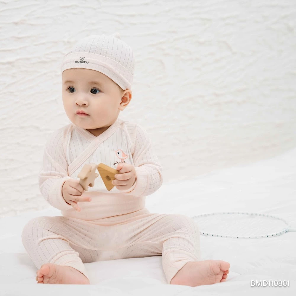 Bộ dài tay cài chéo BMD110801