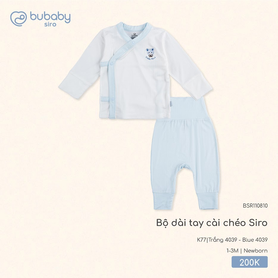 Bộ dài tay cài chéo Siro BSR110810