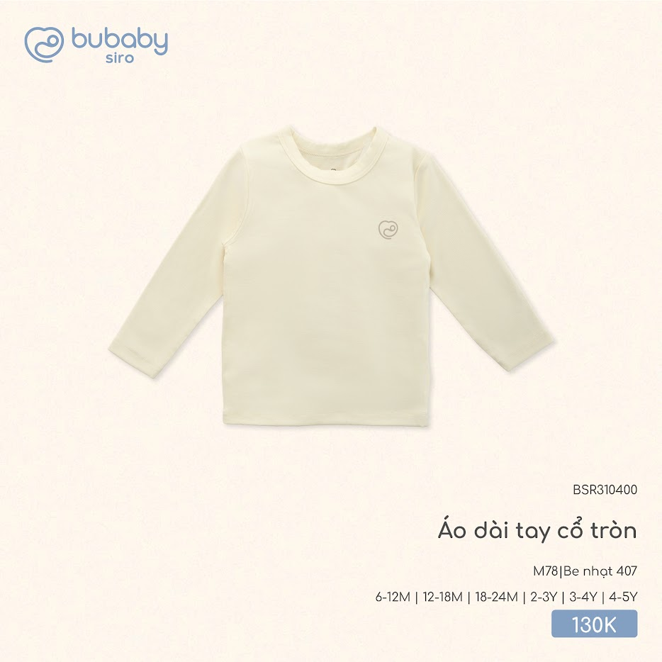 Áo dài tay cổ tròn BSR310400