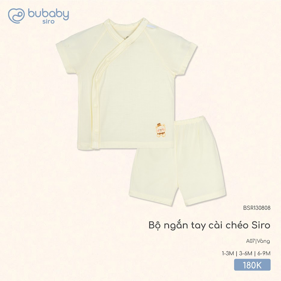 Bộ ngắn tay cài chéo BSR130808