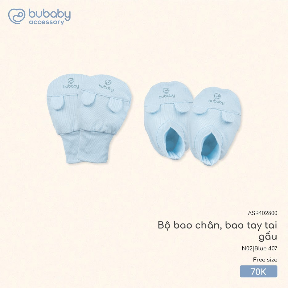 Bộ bao chân, bao tay tai gấu ASR402800