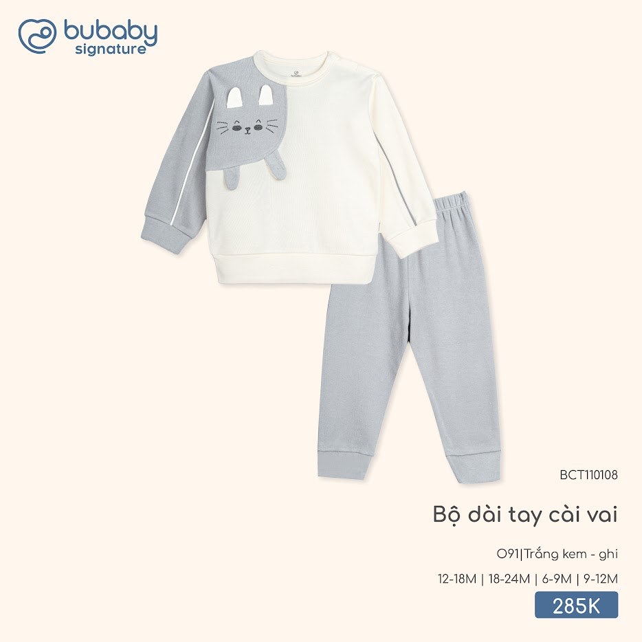 Bộ dài tay cài vai BCT110108