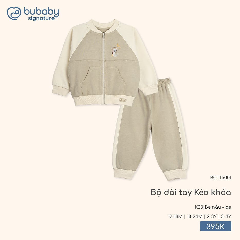 Bộ dài tay Kéo khóa BCT116101
