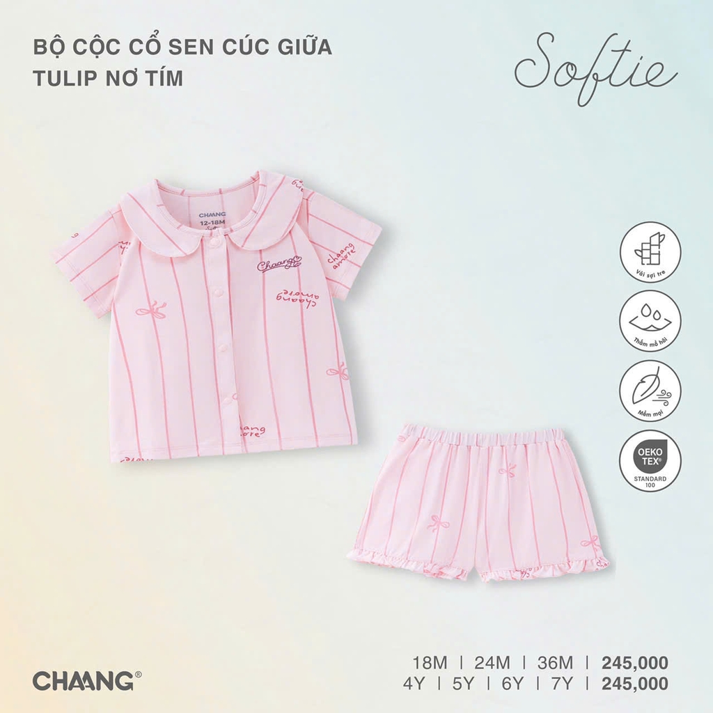 Bộ cộc cổ sen cúc giữa Tulip K2GS0226OP