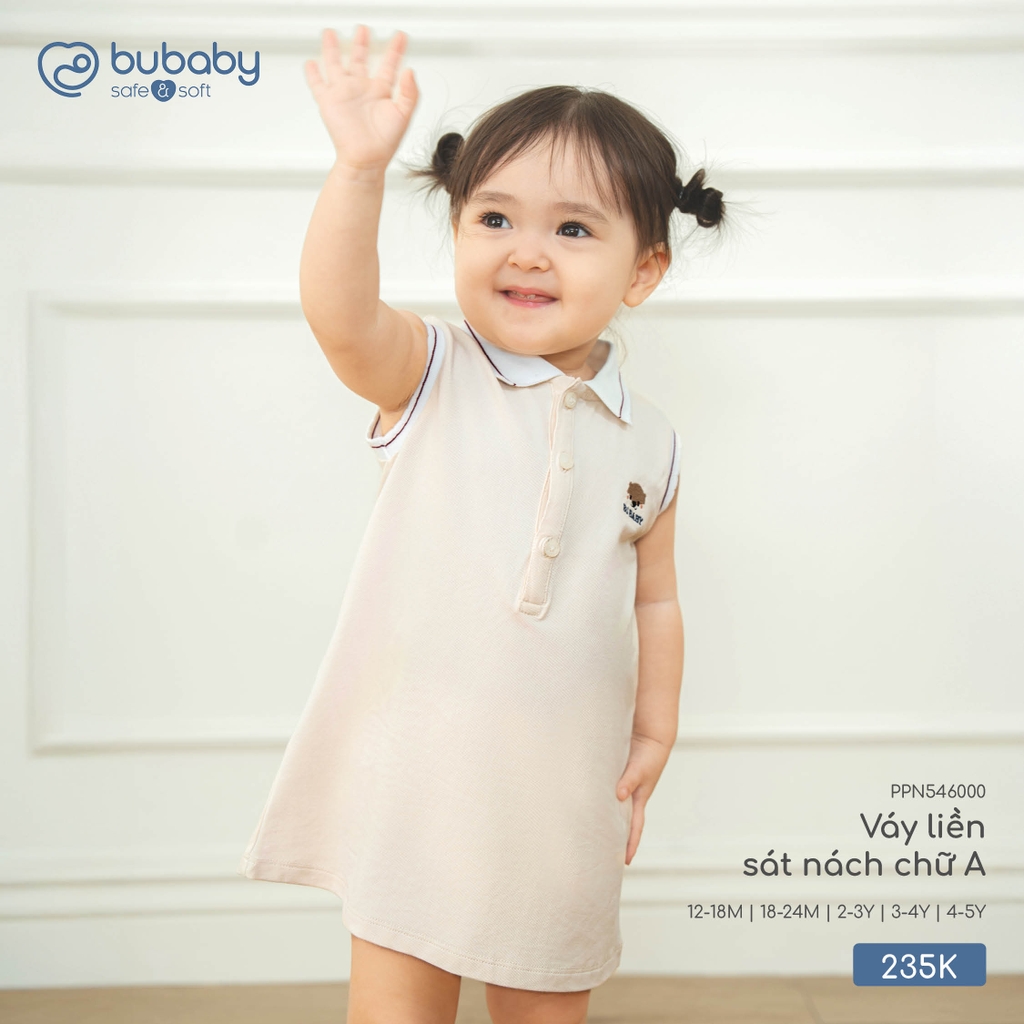 Váy liền sát nách chữ A PPN546000