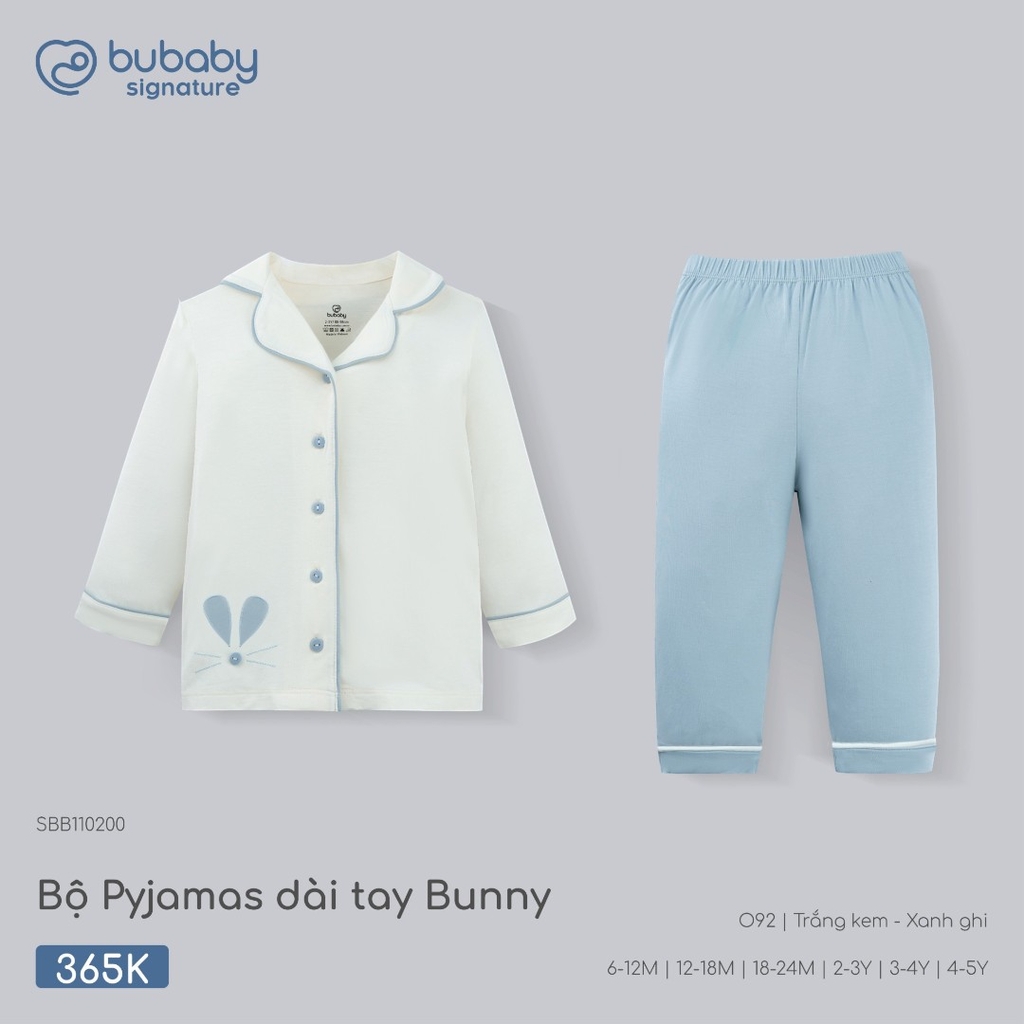 Bộ Pyjamas dài tay Bunny SBB110200