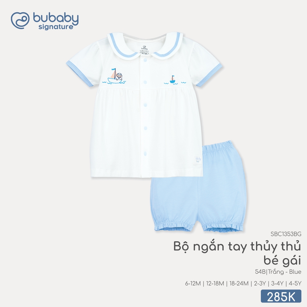 Bộ ngắn tay thủy thủ bé gái SBC1353BG