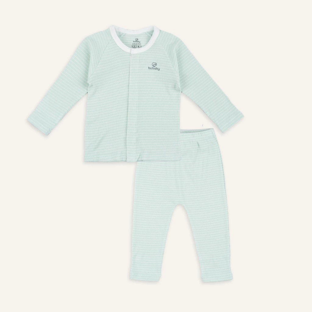 Bộ Dài Tay Cài Giữa Bubaby BSR110205
