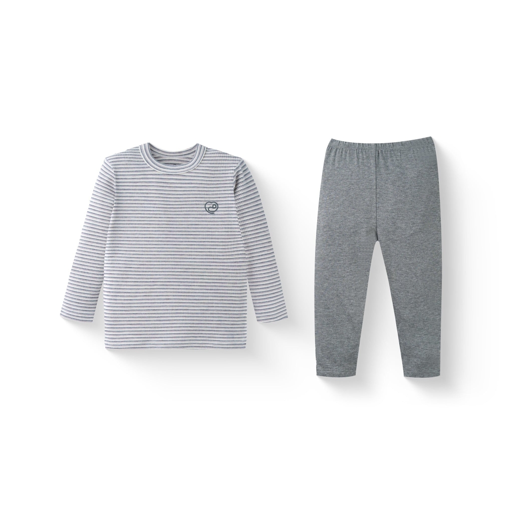 Bộ dài tay cổ tròn, quần legging SVC110402