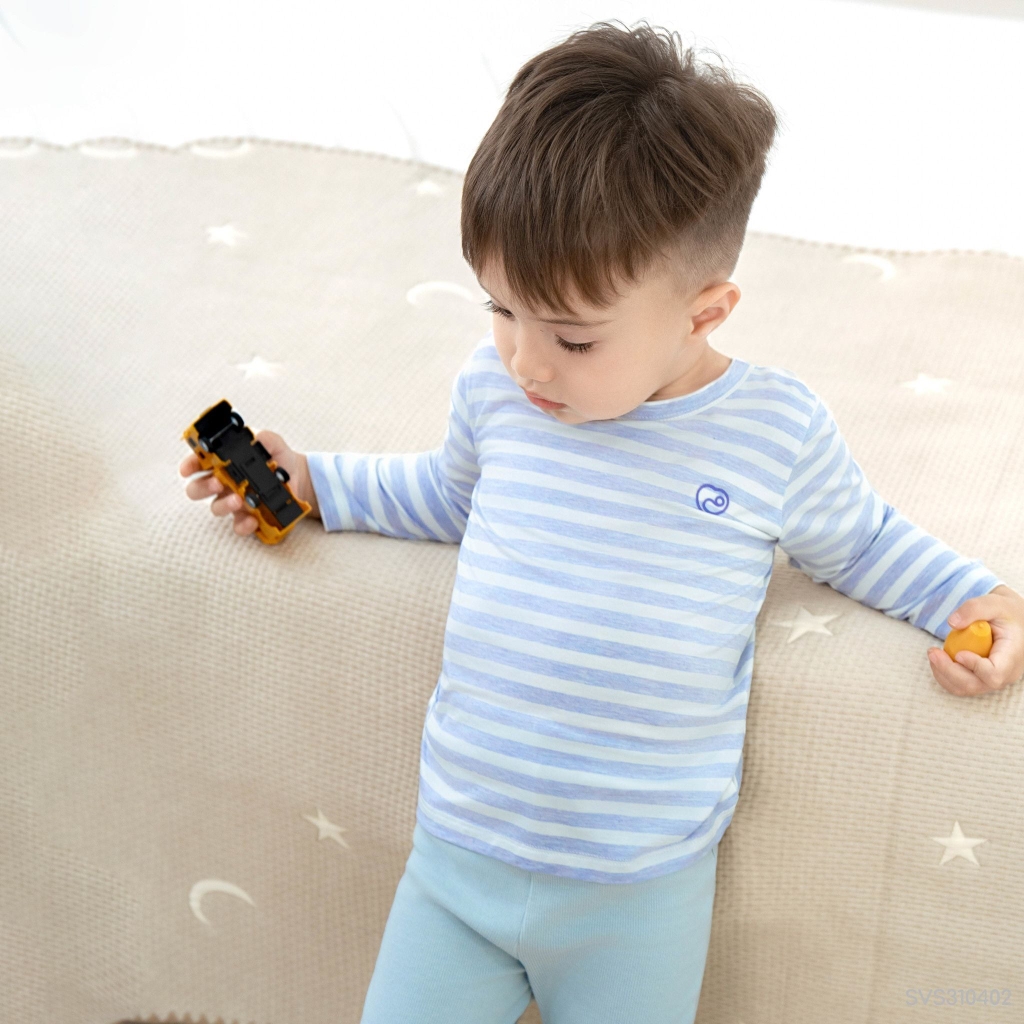 Áo dài tay cổ tròn Bubaby SVS310402