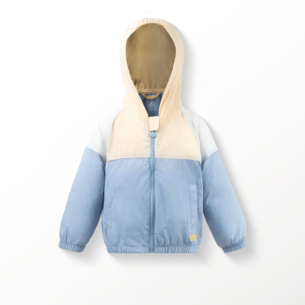 Áo khoác gió 1 lớp có mũ Bubaby SWI31171L