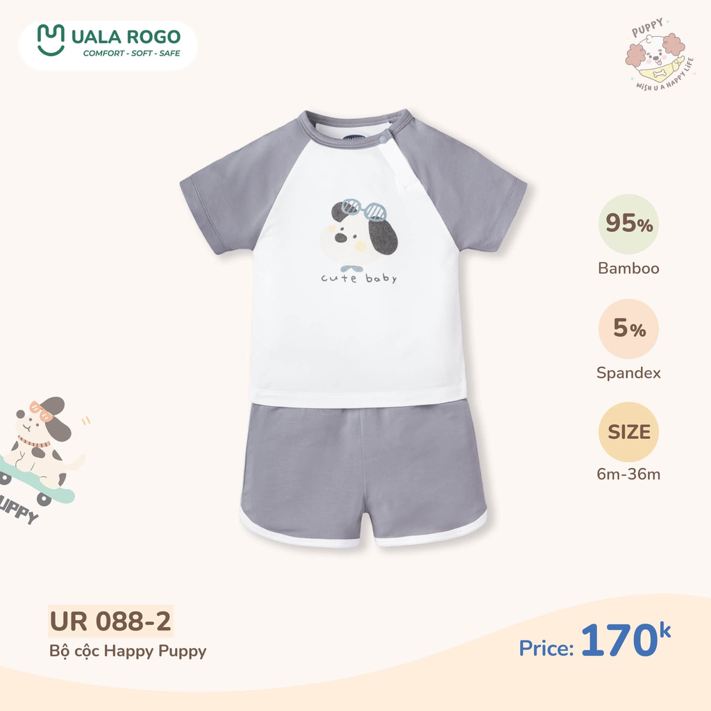 Bộ cộc Happy Puppy UR088