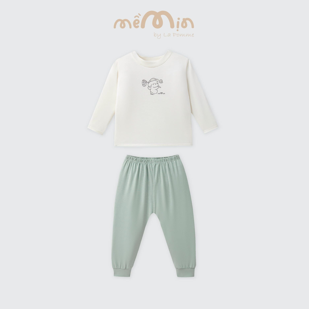 Bộ dài tay Mềm Mịn by La Pomme cún bông năng động