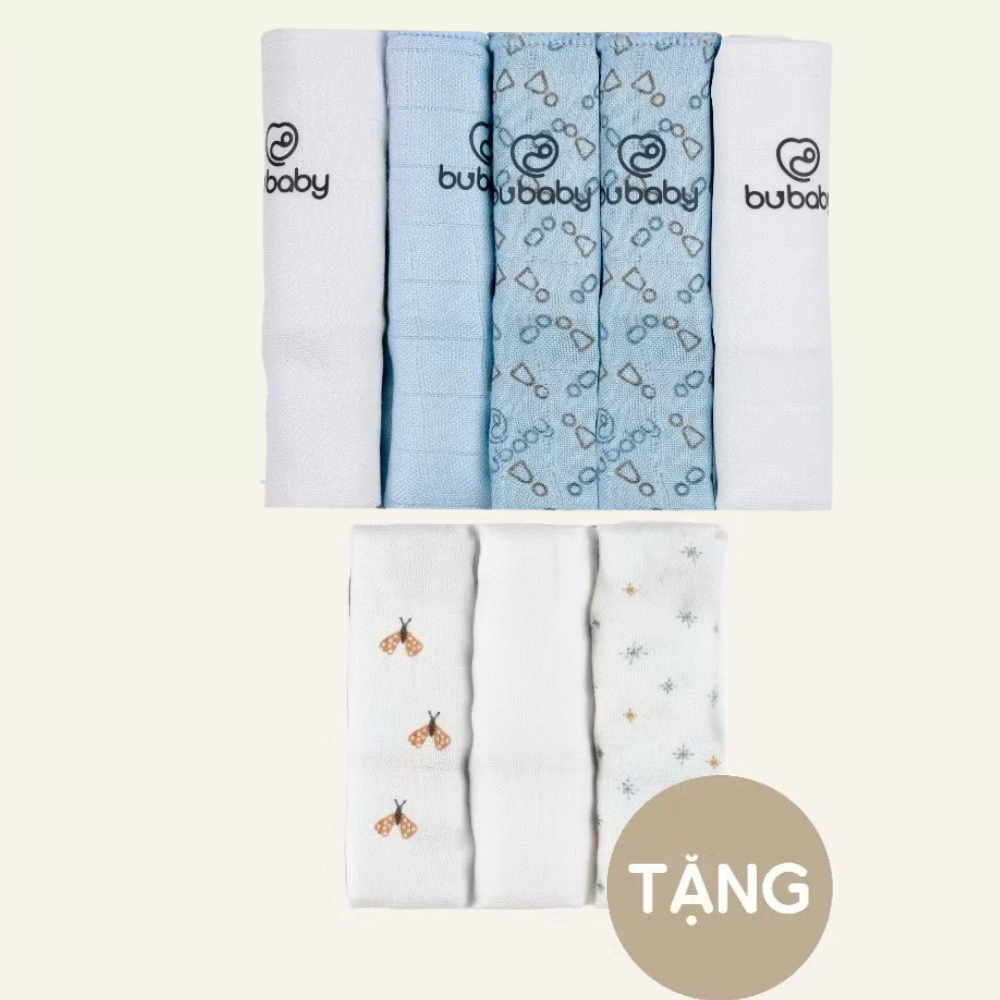 Khăn sữa muslin Pack 5 (30x30cm) ABM050001