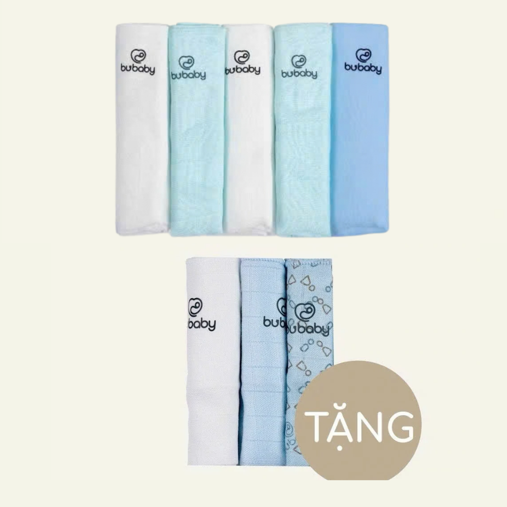 Khăn sữa muslin Pack 5 (30x30cm) ABM050001