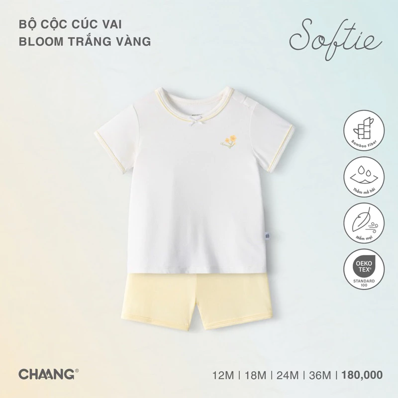 Bộ cộc cúc vai Bloom