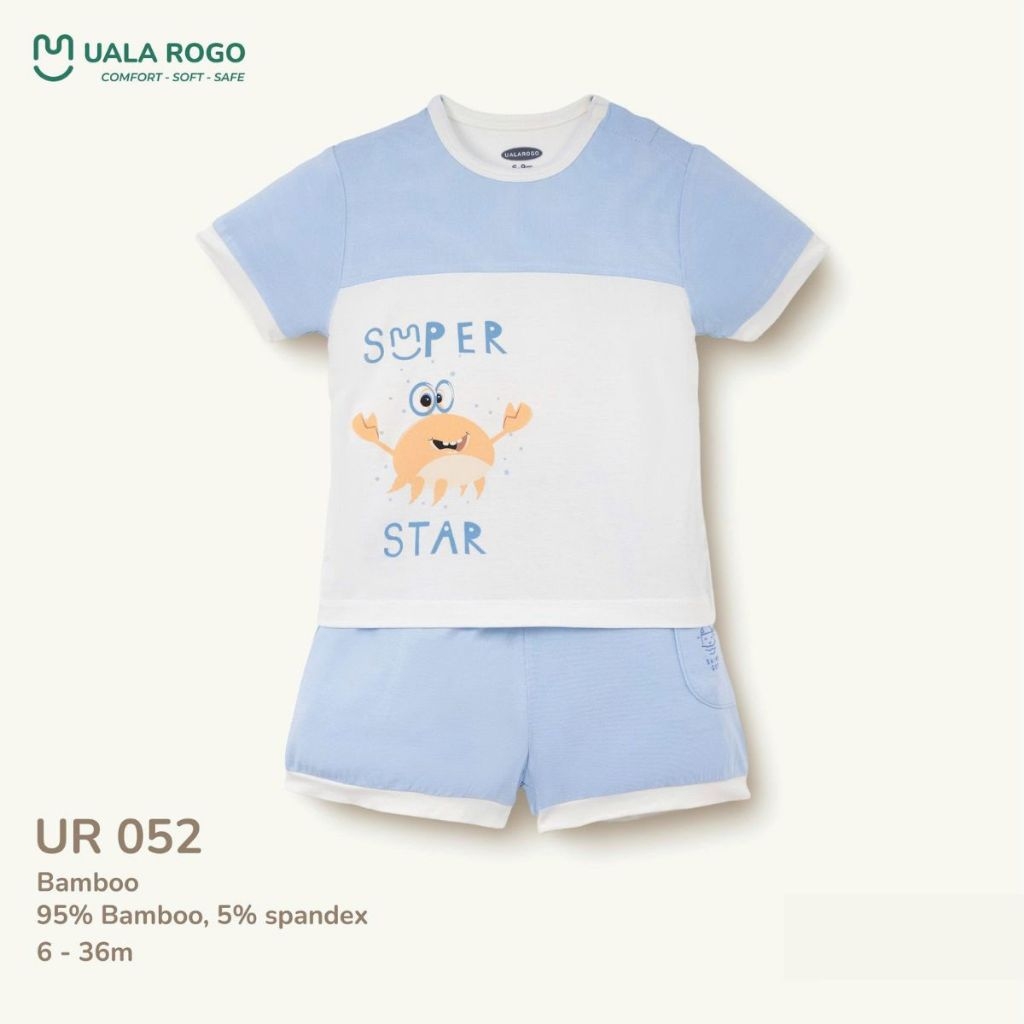 Bộ cộc tay họa tiết Ualarogo UR 052