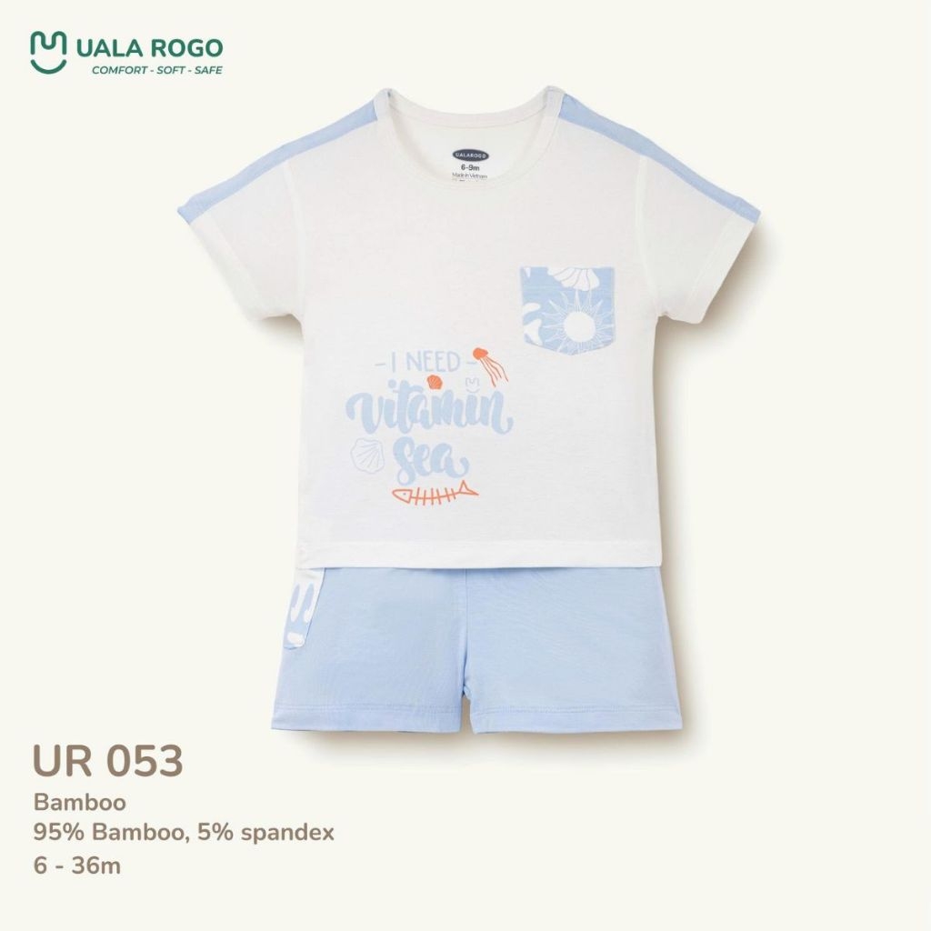 Bộ cộc tay mùa hè Ualarogo UR 053