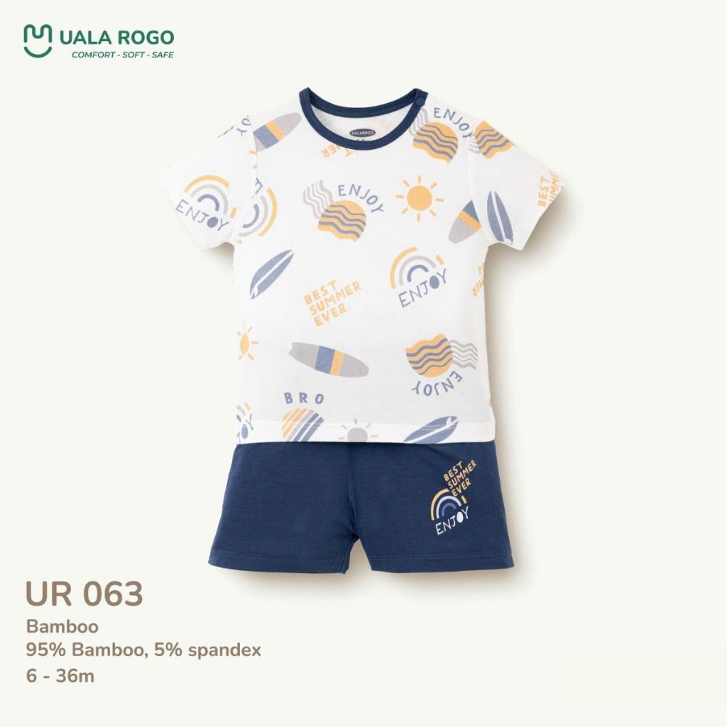 Bộ cộc tay họa tiết Ualarogo UR 063