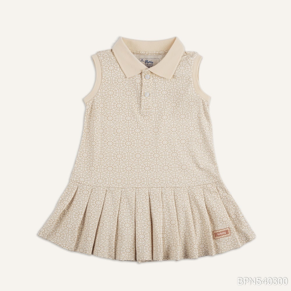 Váy liền sát nách cổ Polo Ponie BPN540300