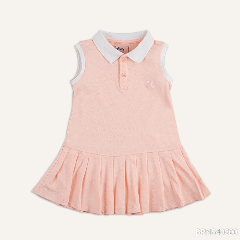 Váy liền sát nách cổ Polo Ponie BPN540300