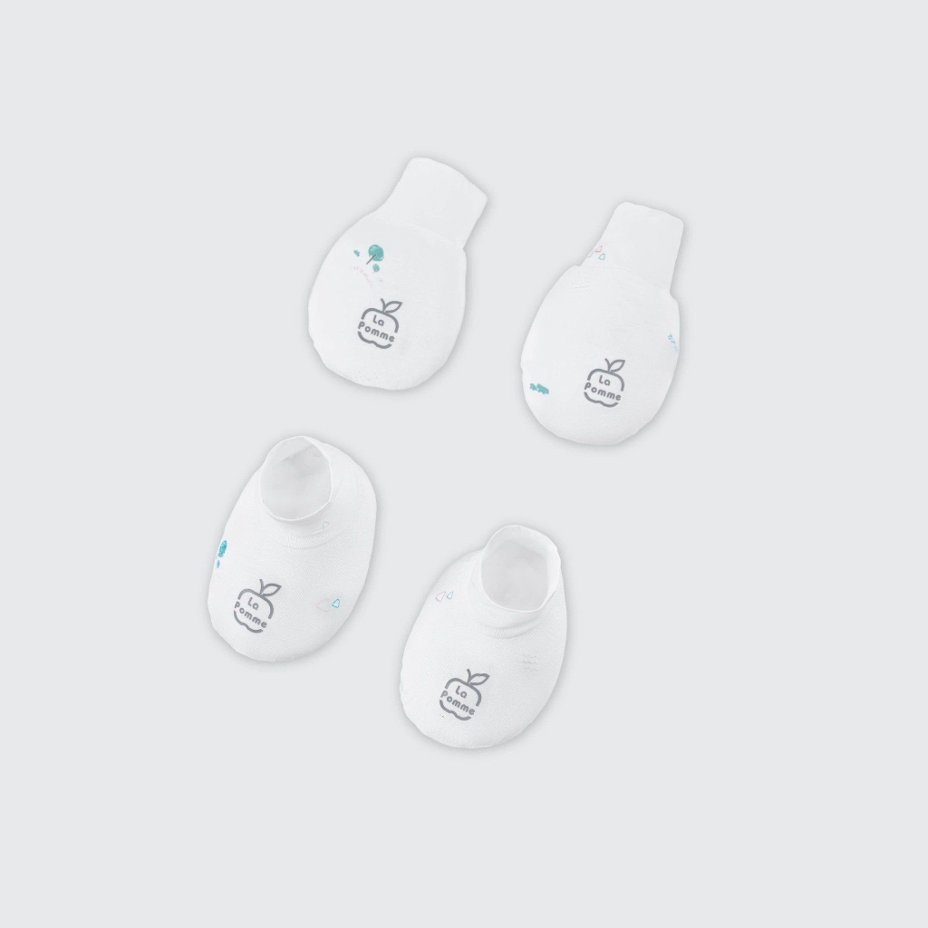 Set bao tay bao chân La Pomme mềm mịn đón con yêu