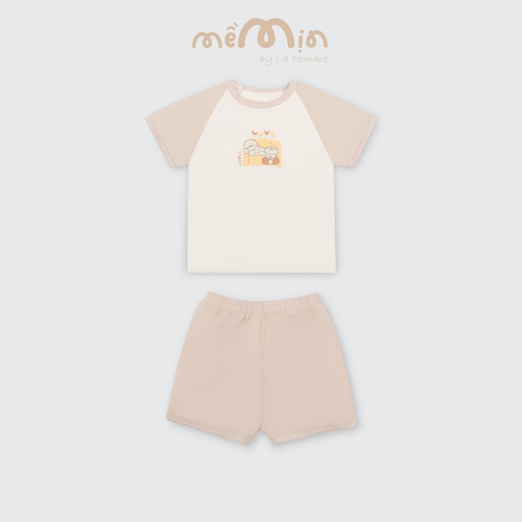 Bộ cộc tay La Pomme những cái ôm của cún con