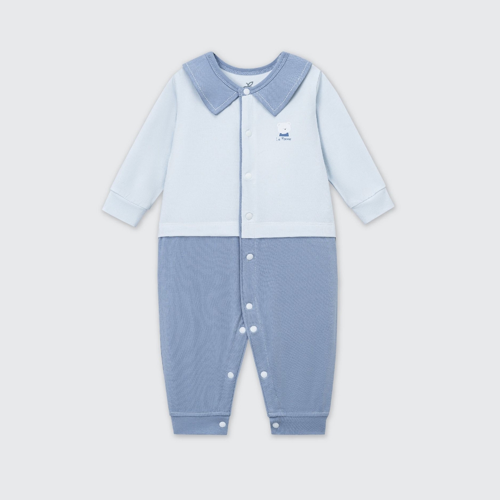 Body Dài Tay La Pomme Cổ Peter Pan 23078