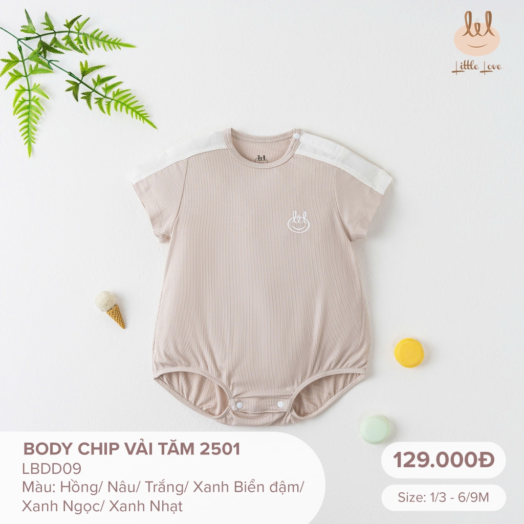 Body chip vải tăm 2501 - LBDD090