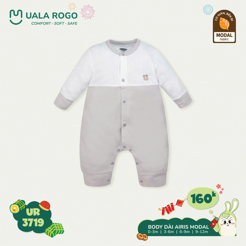 Bộ Body Dài Tay Cho Bé UR 3719