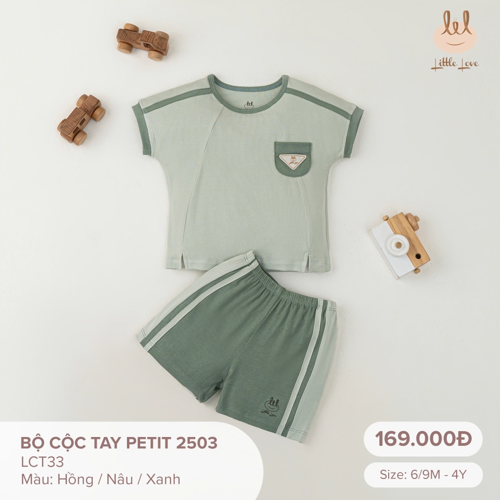 Bộ cộc tay Petit 2503 LCT33