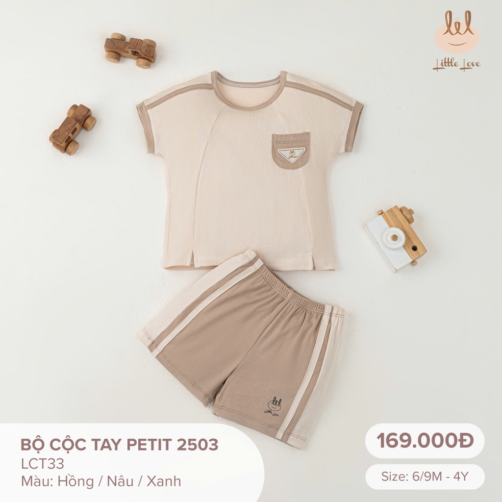 Bộ cộc tay Petit 2503 LCT33