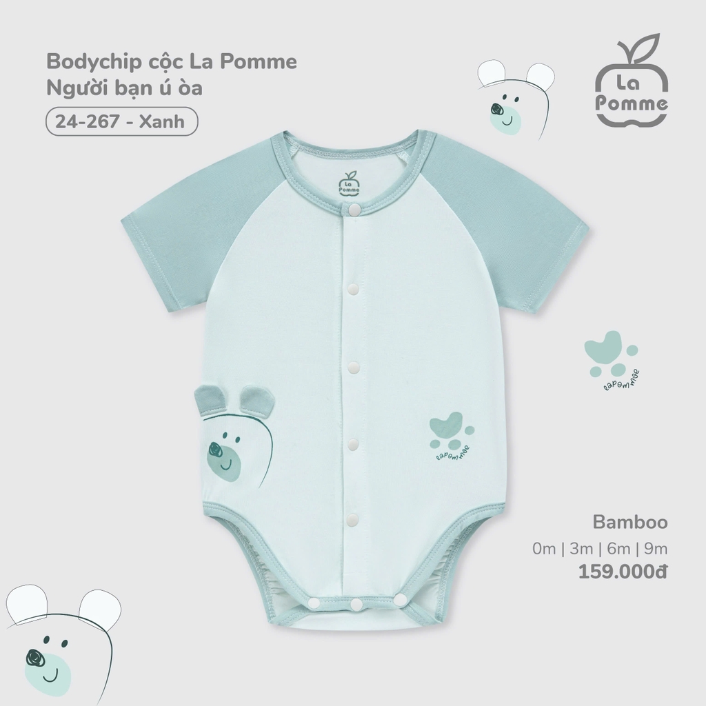 Body chip cộc La Pomme Người bạn ú òa