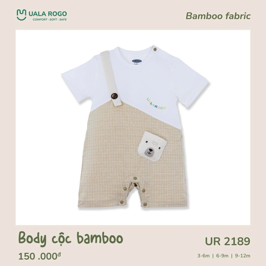 Bộ Body Cộc Bamboo UR 2189