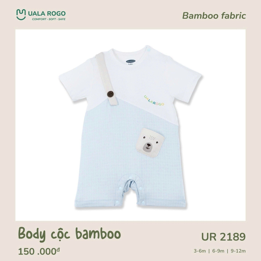 Bộ Body Cộc Bamboo UR 2189