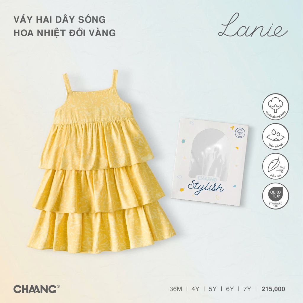 Váy Cánh Tiên Sóng K3GR2425
