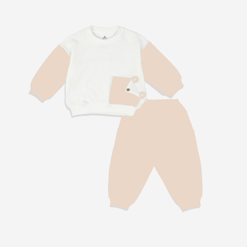 Bộ Dài Tay Cổ Tròn Bubaby BCT110409