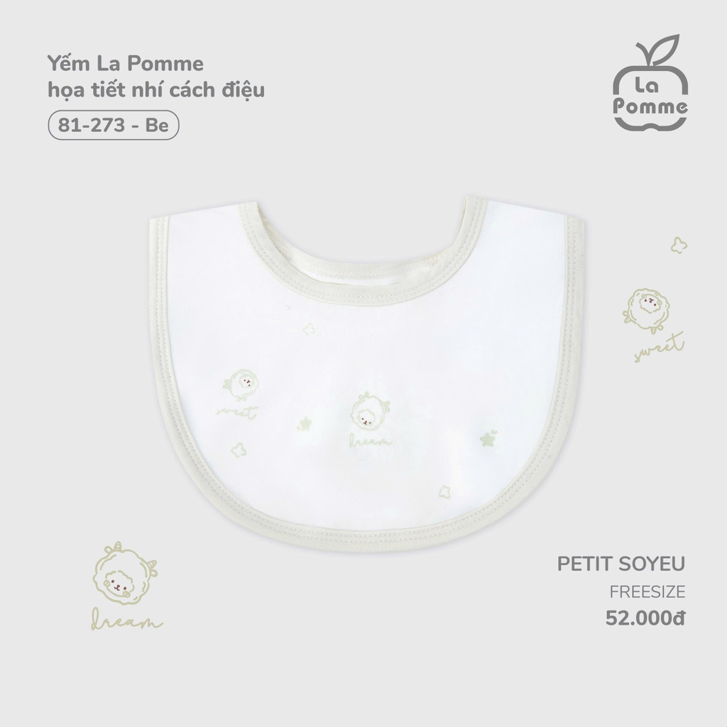 Yếm La Pomme họa tiết nhí cách điệu 81273