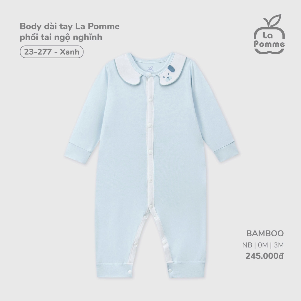 Body dài tay La Pomme phối tai ngộ nghĩnh 23277