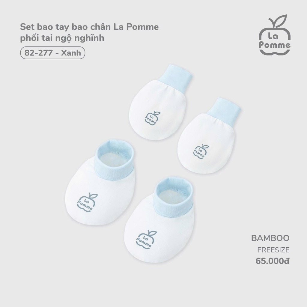 Set bao tay bao chân La Pomme phối tai ngộ nghĩnh 82277