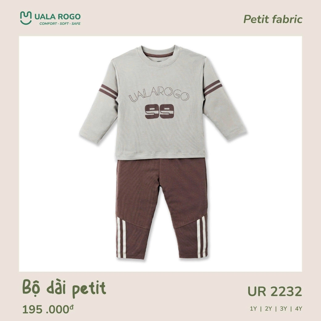 Bộ dài petit Uala họa tiết bóng rổ UR2232