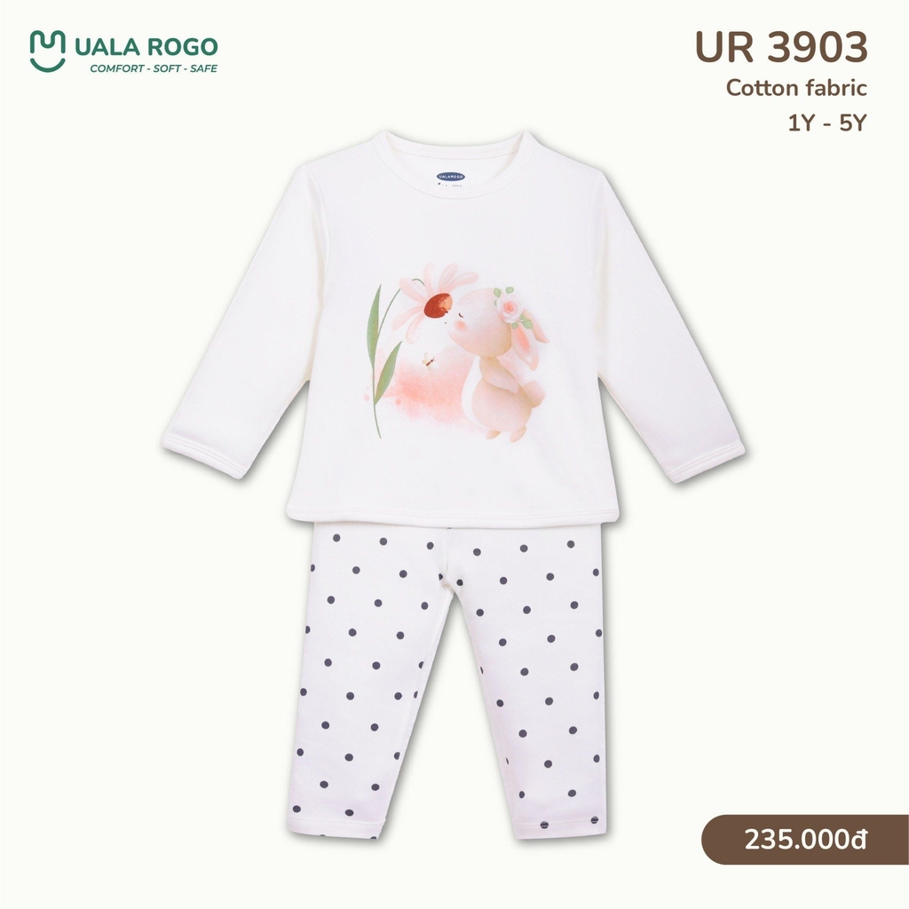 Bộ Dài Tay Chất Liệu Cotton UR 3903