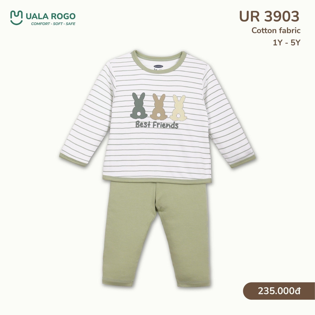 Bộ Dài Tay Chất Liệu Cotton UR 3903