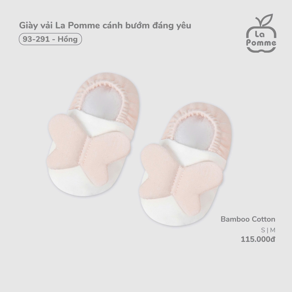 Giày vải La Pomme cánh bướm đáng yêu 93291