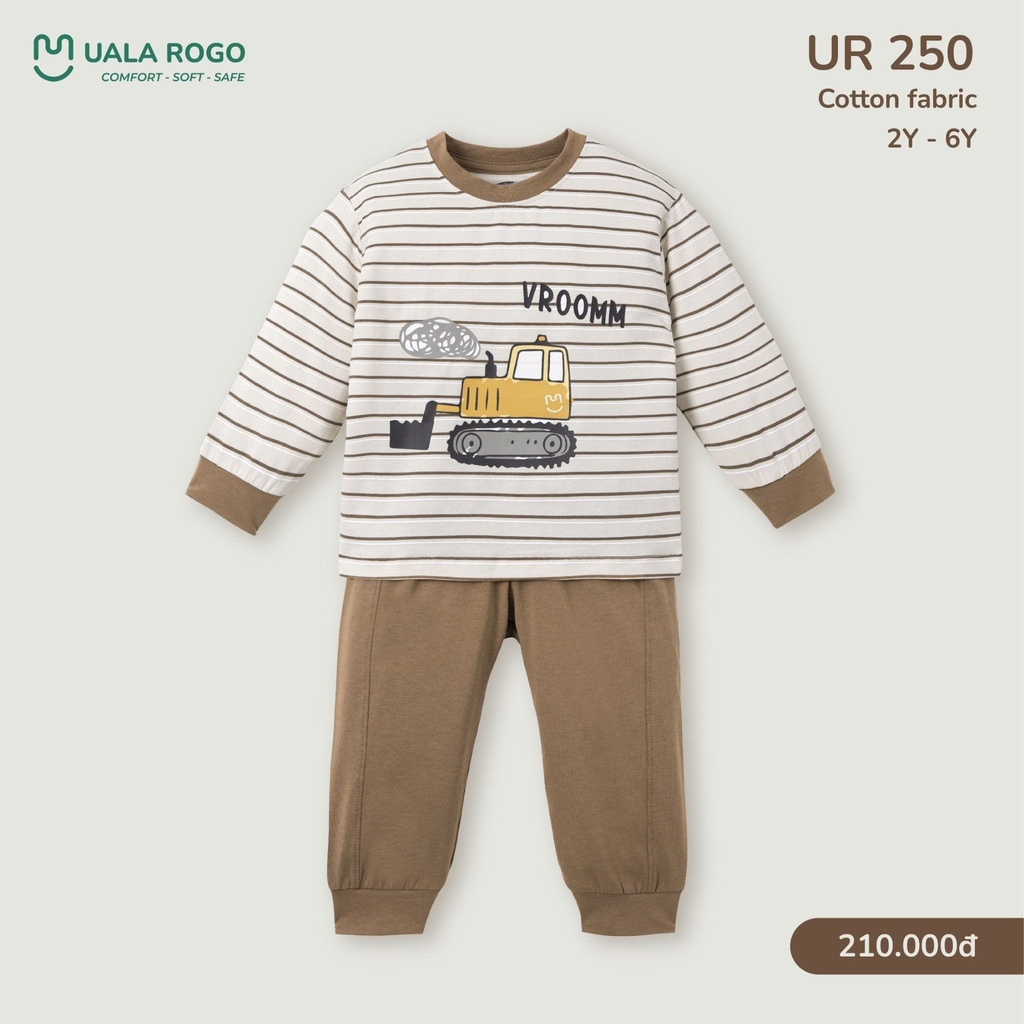 Bộ Dài Tay Chất Liệu Cotton UR250