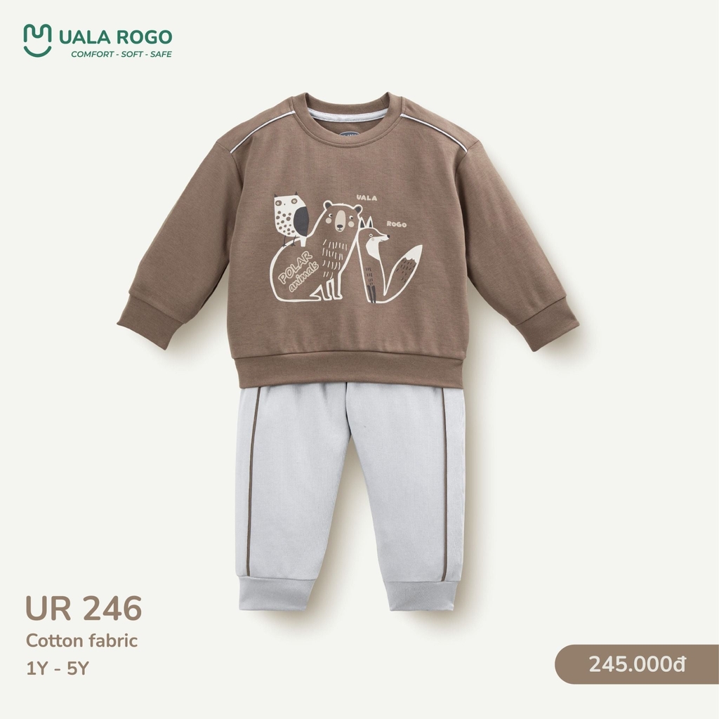 Bộ Dài Chất Liệu Cotton UR 246