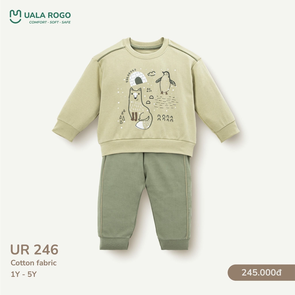 Bộ Dài Chất Liệu Cotton UR 246