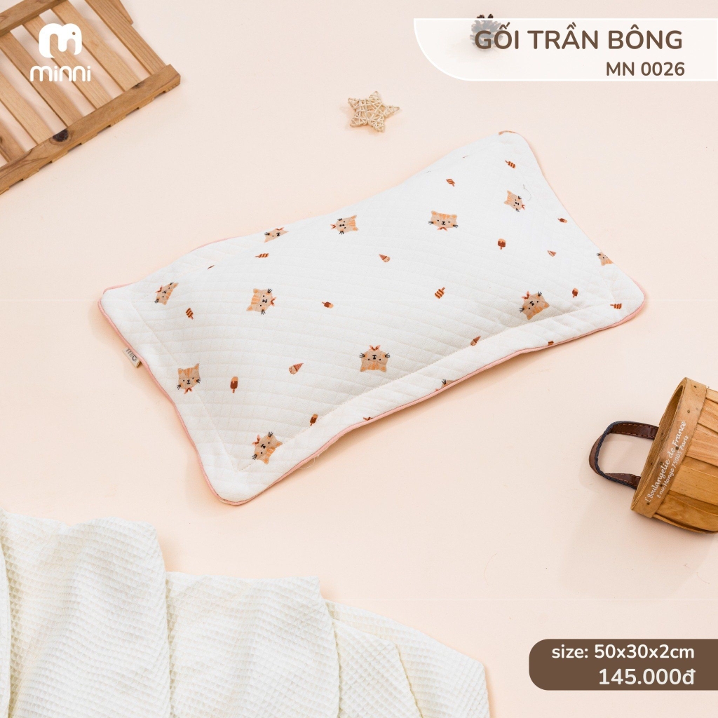 Gối Trần Bông Cho Bé MN0026
