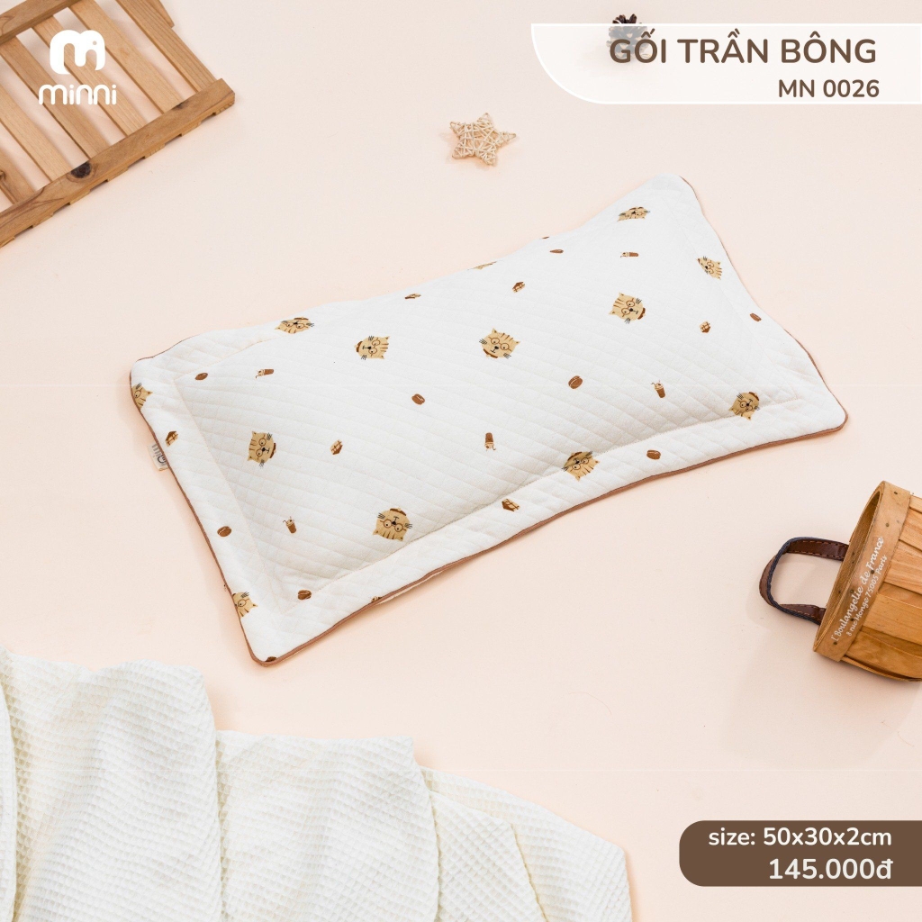 Gối Trần Bông Cho Bé MN0026
