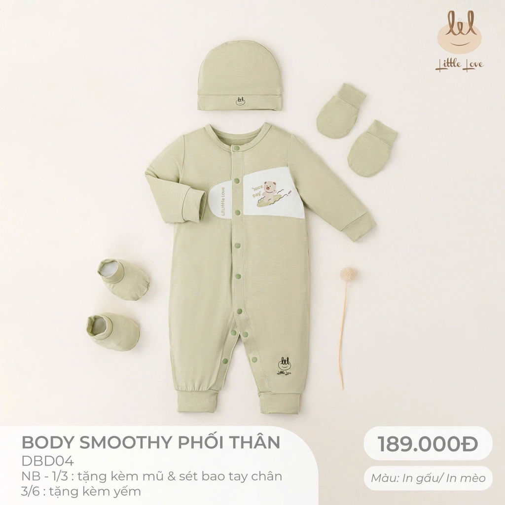 Body smoothy phối thân DBD04